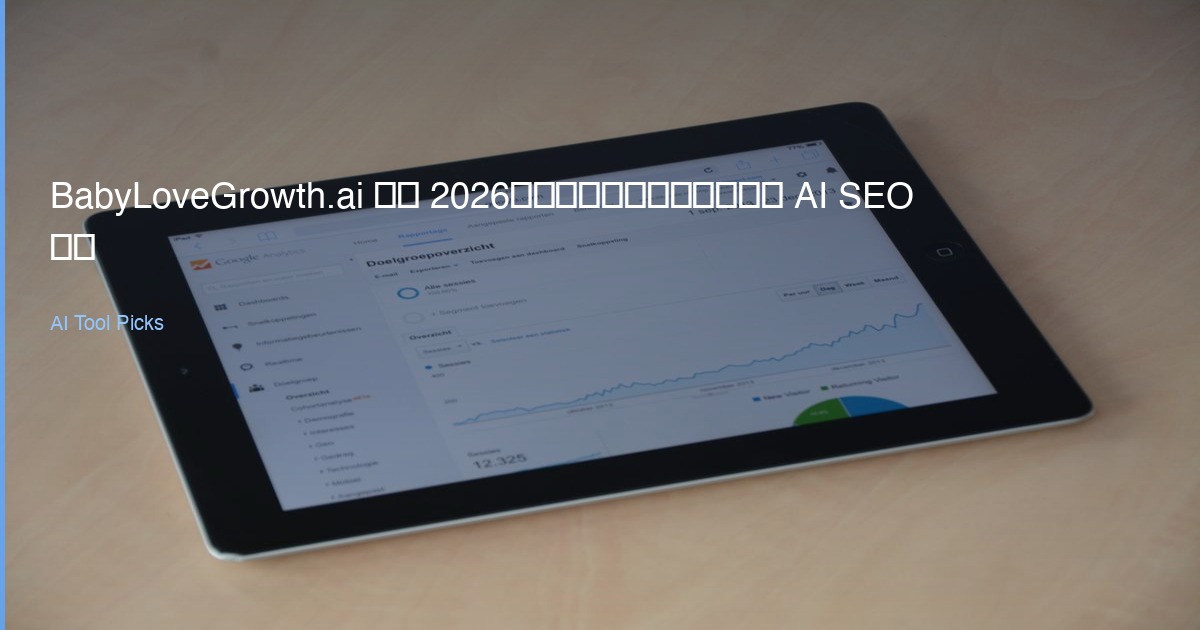 BabyLoveGrowth.ai 评测 2026：能写文章、又能做外链的 AI SEO 工具