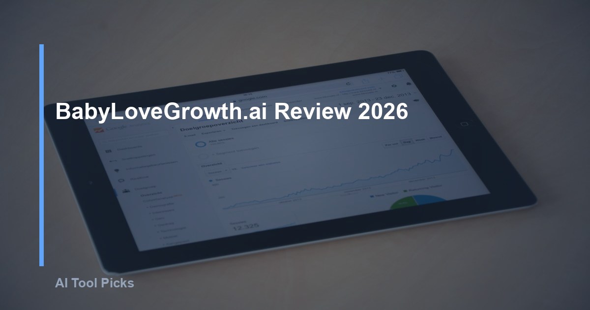 BabyLoveGrowth.ai Review 2026: AI SEO That Writes & Builds Backlinks