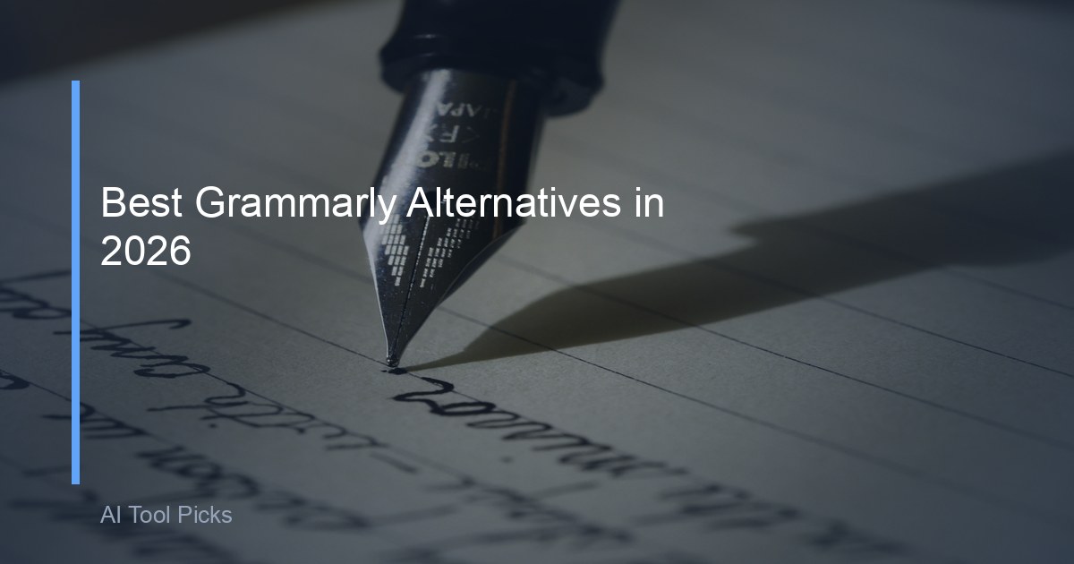 Best Grammarly Alternatives in 2026
