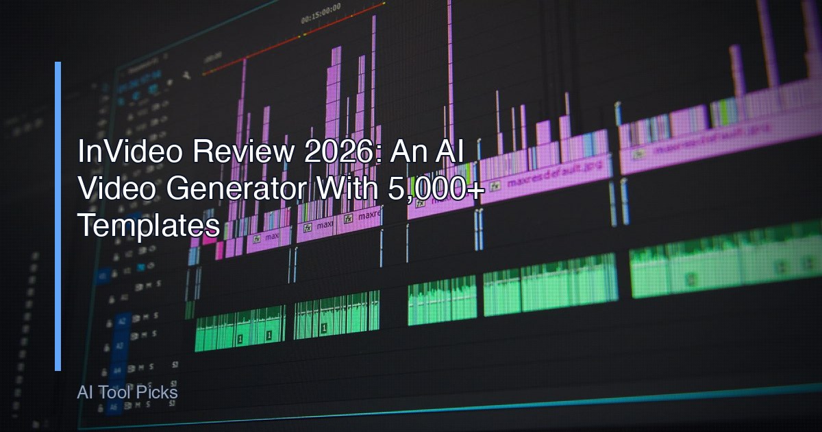 InVideo Review 2026: Hands-On Test of the Template & AI Video Maker